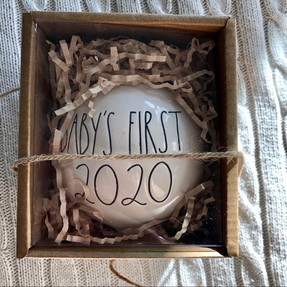 Rae Dunn Other - NIB Rae Dunn Baby’s First Christmas 2020 Ornament